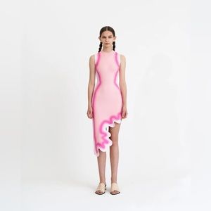 PH5 Brooklyn Wavy Asymmetric Dress